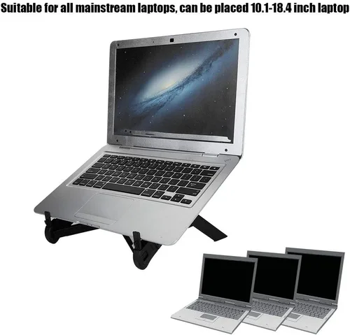 Vista 7 de K7 - Mesa plegable para computadora portátil, soporte ajustable para cama y sofá, soporte para bandeja de computadora, adecuado para todas