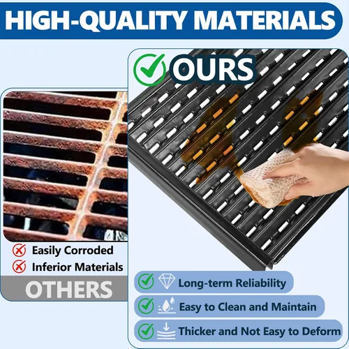 Vista 8 de 17 pulgadas Tru Rejillas de parrilla infrarroja para Charbroil 463371116 463370719 463370919 463335014 463344116 463335115 Parrilla Piezas