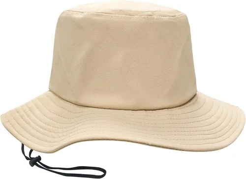 Vista 52 de PFFY Bucket Hat for Women Men Cotton Summer Sun Beach Fishing Cap