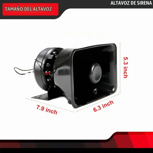 Vista 4 de Altavoz de sirena de alto rendimiento