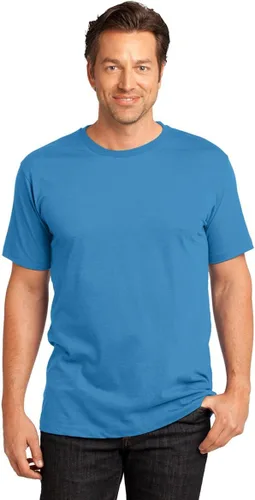 Vista 2 de District Made Camiseta de cuello redondo de peso perfecto para hombre