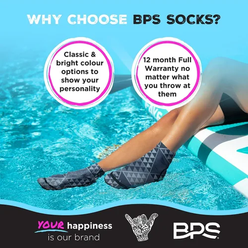 Vista 29 de BPS "Second Skin" - Calcetines de voleibol de playa ultra flexibles de secado rápido, calcetines de fútbol de arena, botines de deportes acuáticos