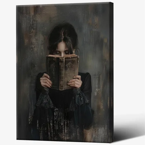 Vista 12 de KFDJIG Póster femenino de moda vintage, fotografía feminista en blanco y negro, arte de pared, retro, hermoso, elegante, mujer, impresiones
