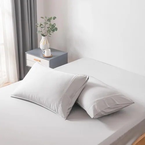 Vista 24 de Bella Coterie - Juego de fundas de almohada de bambú de lujo de tamaño estándar, 100% viscosa de bambú cultivada orgánicamente, ultra suave, Negro