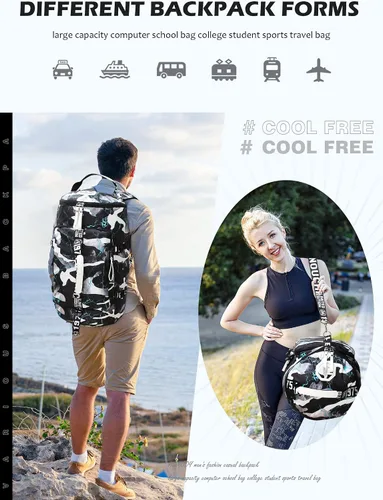 Vista 6 de Bolsas deportivas unisex para adultos