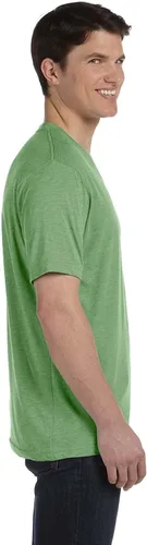 Vista 4 de c3415Bella + Lona Tri-blend Unisex V-neck Tee