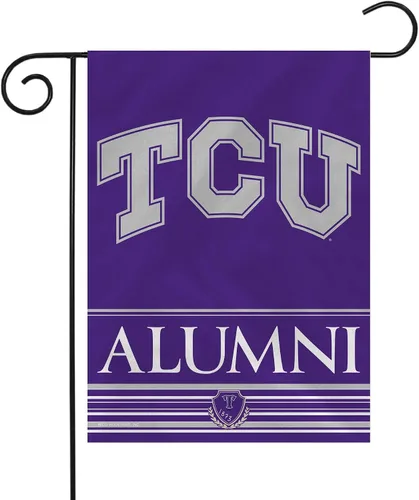 Vista 60 de Rico Industries NCAA Alumni - Bandera de jardín de doble cara de 13 x 18 pulgadas