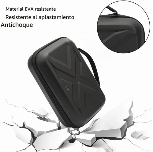 Vista 6 de Funda de protección EVA compatible con NOCO Jump Starters Boost GB50: 1500A/Boost X GBX55: 1750A/Boost HD GB70/Boost X GBX75UltraSafe, caja