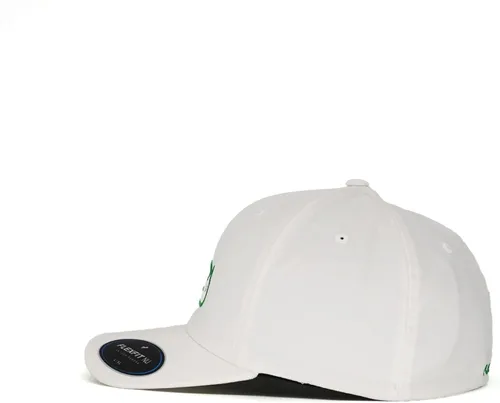 Vista 2 de Pure Bomb - Birdie Slayer - Sombrero de golf ajustado Flexfit NU blanco, Blanco