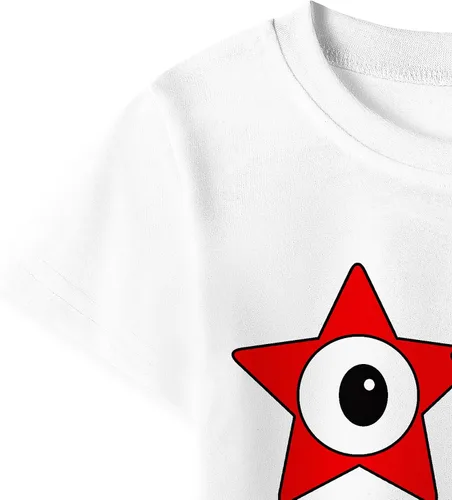 Vista 4 de KG PINK Camiseta de disfraz de números para niños y niñas, camiseta de dibujos animados casual para uso diario, camiseta para 3-8 años