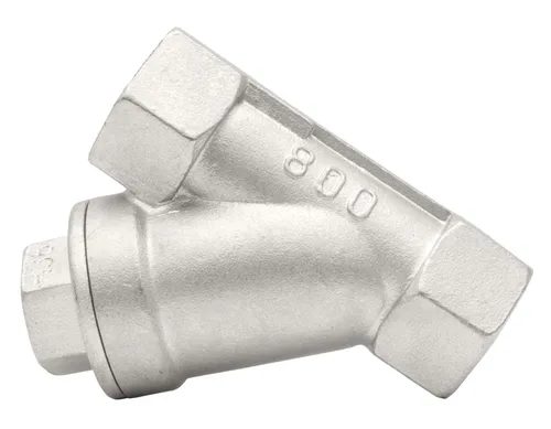 Vista 2 de Colador Y de Acero Inoxidable de 1/4" - 800WOG, FxF NPT