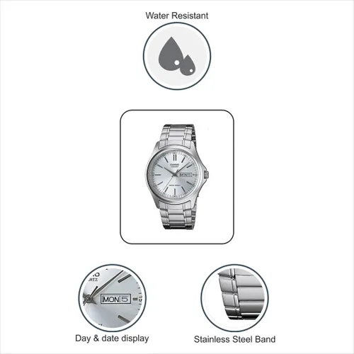 Vista 7 de Casio Dress Reloj de tres manos para hombre MTP1239D7A