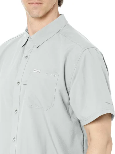 Vista 3 de Columbia Camisa PFG Slack Tide Camp para hombre Gris (Cool Grey)
