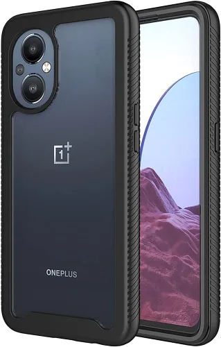 Vista 3 de SaharaCase Grip Series - Funda para OnePlus Nord N20 5G (2022) [parachoques a prueba de golpes] protección resistente agarre antideslizante ajuste