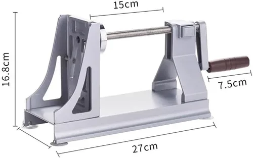 Vista 3 de Multifunctional Rotating Shredded Potatoes Grater Thousand Wire Grater Turnip Strip Slice Hand-Cranking Slicer Flaker Commercial