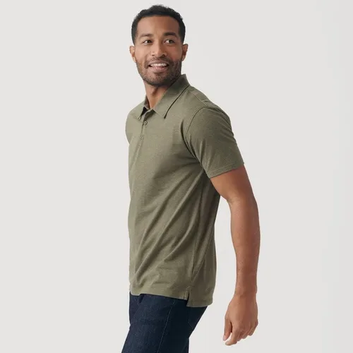 Vista 4 de True Classic Camisas polo para hombre, camisas de golf ajustadas de primera calidad para hombres y hombres, camisas polo de manga corta