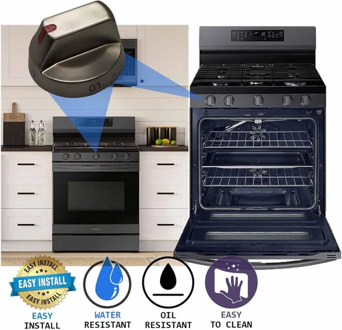 Vista 5 de Repuesto de repuesto para estufa de horno de cocina a gas para Samsung NX58M6850SG, NX58J7750SG, NX58J5600SG, NX58J5600SG, NX58K7850SG NX58K7850SG