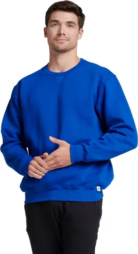 Vista 2 de Russell Athletic Men's Dri-Power Fleece Sweatshirts, Moisture Wicking, Cotton Blend, Relaxed Fit, Sizes S-4x
