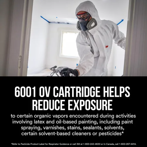 Vista 3 de Cartucho de repuesto paa vapor orgánico de 3M