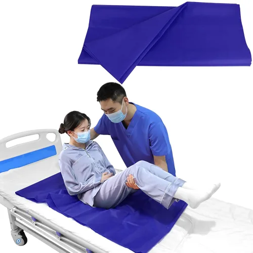 Vista 6 de YHK - Sábana deslizante tubular para traslado de pacientes, sábanas de deslizamiento para ayudar a mover a ancianos, deslizadores para autos, cama