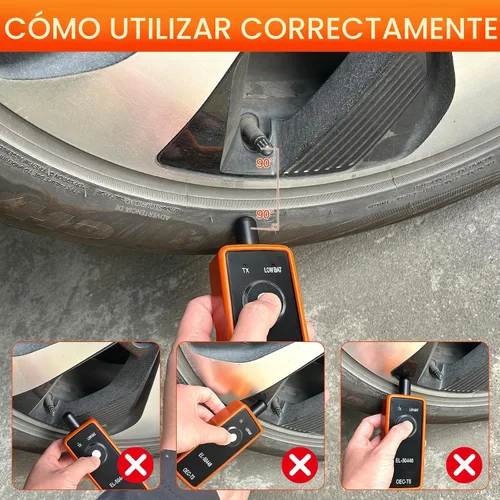 Vista 6 de Herramienta de reaprendizaje TPMS para sensor de neumáticos de automóvil, FIRSTOOL EL-50448 TPMS herramienta de reinicio de neumáticos, herramienta