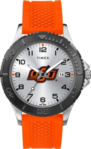 Vista 35 de Timex Tribute Men's Collegiate Gamer 42mm Watch – Georgia Bulldogs with Black Silicone Strap