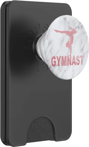 Vista 7 de Gimnasia de oro rosa, mármol de gimnasia – PopSockets Grip y soporte para teléfonos y tabletas