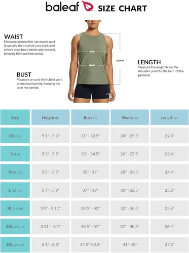 Vista 7 de BALEAF Camiseta sin mangas de entrenamiento para mujer, espalda cruzada, atlética, para correr, gimnasio, tenis, ejercicio, fitness