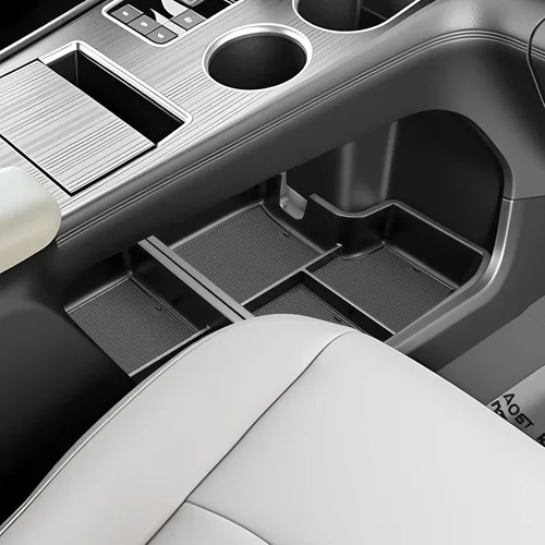 Vista 16 de SKTU Paquete de 2 para 2024 2025 2026 Organizador de Consola Central Chevy Traverse para 2024 2025 2026 Bandeja de Consola Chevy Traverse 2024 2025