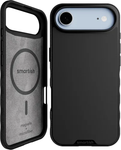 Vista 131 de Smartish® Funda delgada para iPhone 13 Pro - Gripmunk - [ligera + protectora] Funda de agarre fina - Black Tie Affair
