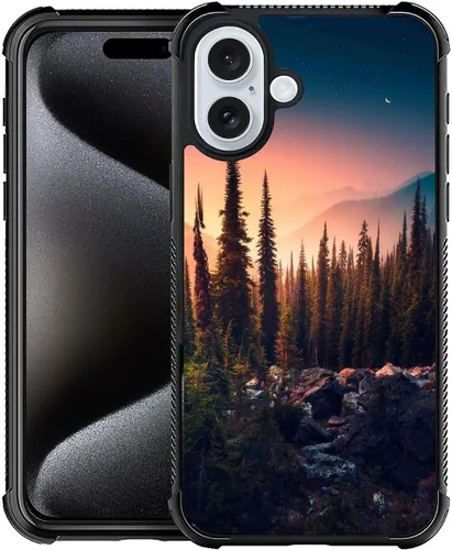 Vista 182 de Compatible con funda para iPhone 6 Plus/6s Plus,Bite Your Teeth Diseño de patrón asombroso, funda trasera dura de PC anti-arañazos y a prueba