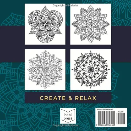 Vista 2 de Mandala Coloring Book Unique Mandalas to color and relax