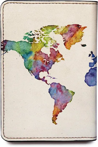 Vista 18 de Wanderlust - Soporte para pasaporte de cuero para mujer