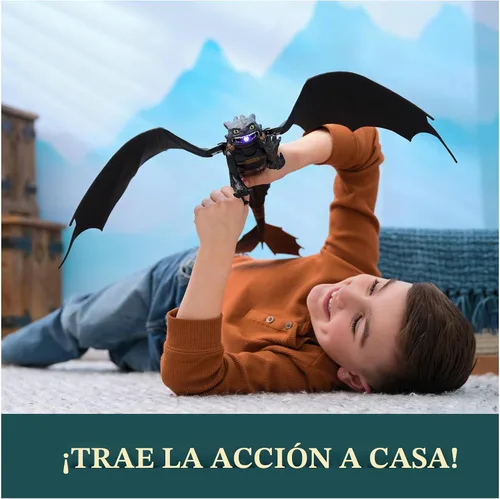 Vista 6 de Dreamworks Dragons Juguete interactivo de dragón sin dientes Ultimate