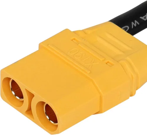 Vista 2 de CERRXIAN XT90 Conector de cortocircuito hembra, conector de bucle de enchufe, doble circuito a circuito único para batería RC Lipo FPV (paquete de 2)