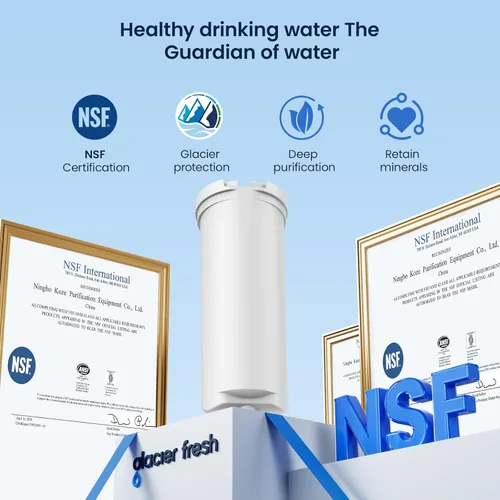 Vista 6 de GLACIER FRESH New Upgrades - Repuesto para filtro GE Profile Opal para máquina de hielo, certificado NSF 42, filtro para máquina de hielo Ge Opal