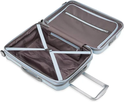 Vista 2 de Samsonite Freeform Maleta rígida, expandible con ruedas dobles giratorias, Azul powder), 78255-1713