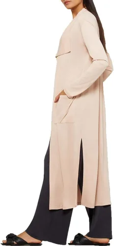 Vista 5 de BCBGMAXAZRIA Lightweight Long Jacket for Women - Open Front Draped Duster