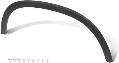 Vista 15 de CROSSDESIGN 4 guardabarros con canards delanteros compatibles con Chevy Camaro ZL1 2010-2015 MB estilo negro
