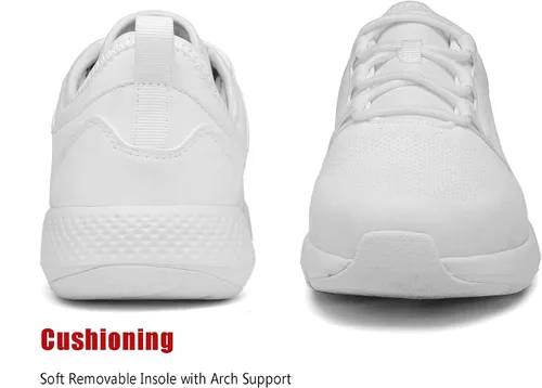 Vista 5 de ulogu Zapatos deportivos impermeables para mujer, cómodos, ligeros, antideslizantes, para caminar