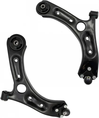 Vista 75 de Conjunto de Brazo de Control Inferior Delantero y Junta Esférica TRQ para Lado del Conductor y del Pasajero 2 Piezas Compatible con Ford Mustang GT