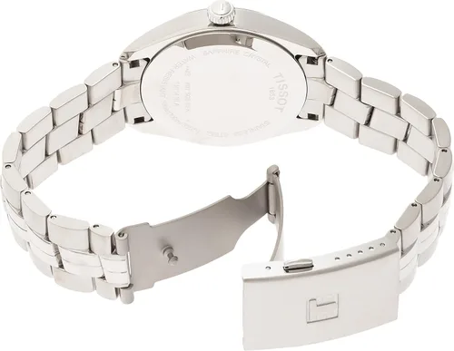Vista 2 de Tissot PR 100 reloj de cuarzo de acero inoxidable esfera azul T1014101104100