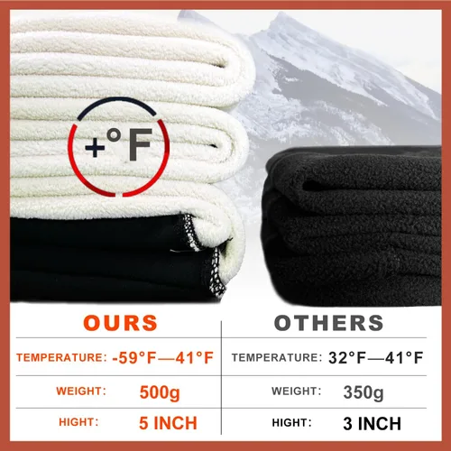 Vista 2 de GAYHAY - Leggings con forro de vellón para mujer, pantalones de yoga cálidos de invierno para entrenamiento, con cintura alta y control de abdomen