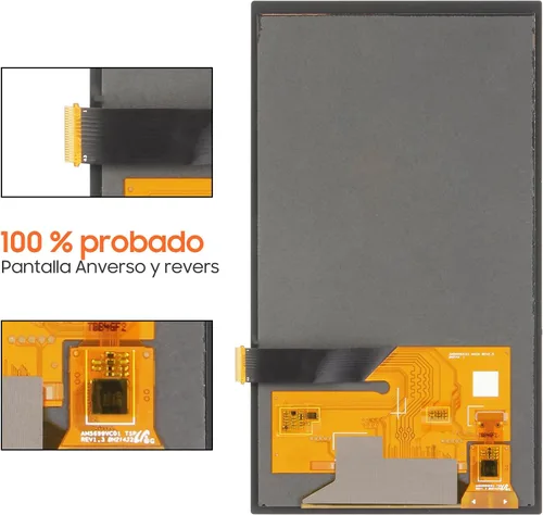 Vista 5 de Pantalla OLED para Nintendo Switch OLED 2021 Reemplazo de pantalla para Switch OLED 2021 Pantalla LCD Piezas de reparación (negro)