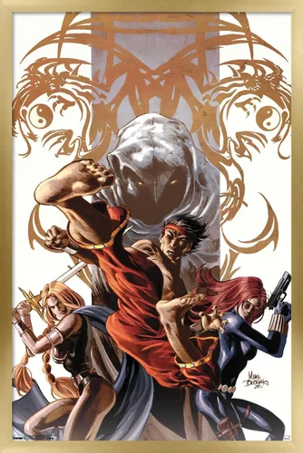 Vista 18 de Trends International Marvel Comics - Póster de pared Secret Avengers #7, 14.725 x 22.375 pulgadas, versión enmarcada de madera de granero