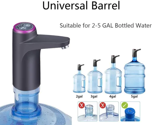 Vista 9 de Dispensador de agua Bomba de botella de agua de 5 galones