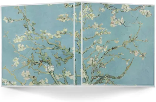 Vista 2 de Almond Blossoms (Van Gogh) Carpeta de 3 anillas - 1 pulgada
