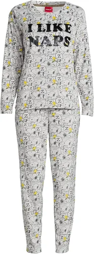 Vista 5 de Peanuts Snoopy - Conjunto de pijama de 3 piezas para mujer