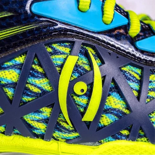 Vista 5 de Harrow Typhoon Indoor Court Zapato Azul MarinoLima