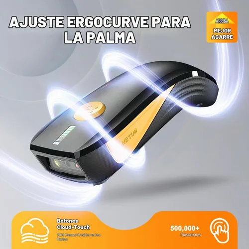Vista 6 de NETUM Escáner de código QR CS7501 - Escáner de código de barras Bluetooth
